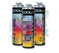 Kit refrigerante 5 in 1 + 2 x 2 in 1 per A/C Cool5 ricambio R1234yf