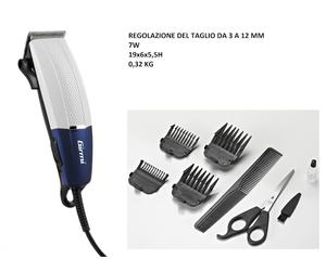 Kit Regola Taglia Capelli RC01 Girmi 7 W Con Accessori