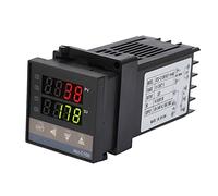 Kit regolatore di temperatura, 0℃~1300℃ Kit termostato per regolatore di temperatura PID LED digitale Termostato intelligente AC110V-240V