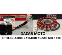 KIT REGOLATORE DI TENSIONE + STATORE per suzuki GSX R 600 2011 2012 2013
