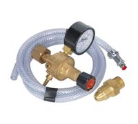 Kit Regolatore Gas MIG Sealey 1-Manometro Regolatore Industriale REG/KIT/MO