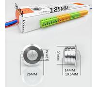 Kit Regolatore Luce Scale Smart Sensore di Movimento Illuminazione LED (32 Canal