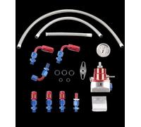 KIT REGOLATORE PRESSIONE BENZINA AUTO MOTORSPORT RACING FUEL PRESSURE REGULATOR