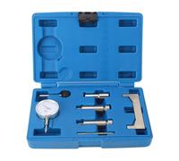 Kit Regolatore Timing Pompa Iniezione 7 Pezzi per Motori Turbo con Indicatore - Accessori Completi in Acciaio, Custodia Resistente, Uso Diagnostico