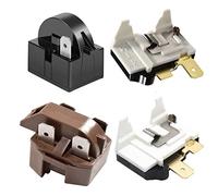 Kit relè di avviamento PTC per frigorifero e congelatore QP2-4R7, 6750C-0004R, 4387913, relè compressore di ricambio per tutte le marche (4 diversi pezzi)