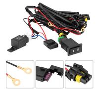 Kit Relè Fusibile Cablaggio Interruttore Accensione/spegnimento Fendinebbia LED