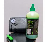 KIT SMART REPAIR SET COMPRESSORE LIQUIDO 500ml GONFIA E RIPARA AUTO MOTO