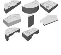 Kit Replica Chiave Leone per Voltron con Custodia Espositore Stampato 3D