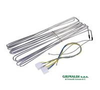 KIT RESISTENZA + TERMOFUSIBILE 180W/72°C FRIGORIFERO ARISTON C00271078 ORIGINALE