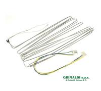 KIT RESISTENZA + TERMOFUSIBILE 180W/72°C FRIGORIFERO ARISTON C00274921 ORIGINALE