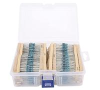 Kit Resistore A Film Metallico 3120 Pezzi 156 Valori, 1 Assortimento Di Precisione con 4 W Per Progetti Elettronici Ed Elettrodomestici