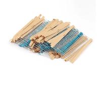 Kit resistore a pellicola metallica da 1/2 W, 1/4 W, 1 W, 2 W, 3 W, 30 valori, kit assortimento resistori al carbonio 5%, set da 0,1~750 R, 1 K ~ 820 K(0.25W 300Pcs 10R-1M)