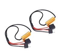 Kit Resistore LED H7 2 Pezzi, Kit Resistore di Carico LED per Auto Decodificatore LED H7 2 Pezzi 50W 6ohm Resistore di Carico Flash Cancellatore Senza Errori per Indicatori