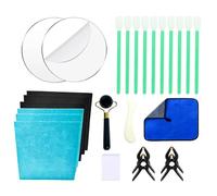 Kit Restauro Card 28 Pezzi Strumento per Appiattire e Valutare Carte