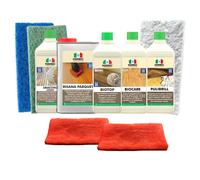 Kit Restauro Parquet in Legno Oliato Lucido | Rigenera e Protegge il Pavimento