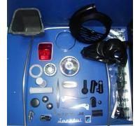 KIT RESTAURO RICAMBI ACCESSORI VESPA 50 R FARO TONDO-