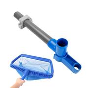 Kit retino per piscina - Rastrello di superficie, Set skimmer galleggiante | Morsetto di montaggio, Rete a cestello profonda | Impugnatura a lunga portata, di sollevamento facile, Soluzione di