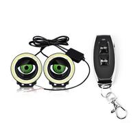Kit Retrofit per Devil Eyes 3 Pollici APP Control 82 Modi RGB Impermeabile per Auto per moto Fari LED 12V 2 (6 mode)