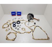 KIT REVISIONE ALBERO MOTORE + CUSCINETTI +GUARNIZIONI APE 50 RST FL2 MIX CONO 20