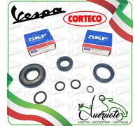 KIT REVISIONE ALBERO MOTORE CUSCINETTI PARAOLI ORING PER VESPA 50 SPECIAL N L R