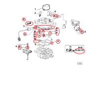 KIT REVISIONE CARBURATORE FIAT TEMPRA - TIPO - UNO ORIGINALE 9943293