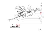 KIT REVISIONE CARBURATORE FIAT TIPO - UNO - TEMPRA ORIGINALE 9943647