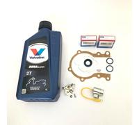 KIT REVISIONE CARTER MOTORE PUNTINE CONDENSATORE 1 L OLIO PIAGGIO CIAO SI BRAVO