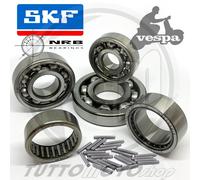 KIT REVISIONE CUSCINETTI ALBERO MOTORE CAMBIO RUOTA VESPONE PX 125 150 200