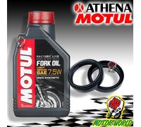 KIT REVISIONE FORCELLA PARAOLI ATHENA OLIO MOTUL DUCATI MONSTER 400 cc 1995 1996