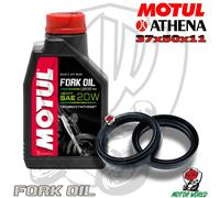 KIT REVISIONE FORCELLA PARAOLI ATHENA OLIO MOTUL KAWASAKI ER-5 500 cc 2001 2002