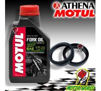 KIT REVISIONE FORCELLA PARAOLI ATHENA OLIO MOTUL KAWASAKI NINJA ZX-10R 1000 2010