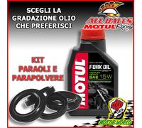 KIT REVISIONE FORCELLA PARAOLI PARAPOLVERE OLIO BMW K 75 S 1989 1990 1991 1992
