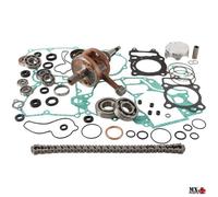 KIT REVISIONE MOTORE COMPLETO HONDA CRF 150 RB BIG WHEEL 2007-2009 WRENCH RAB...