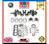 Kit Revisione Motore E Forgiato Albero per Isuzu 4JK1 2.5 Crdi 4WD 4X4 D-Max