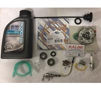 Kit Revisione Olio Tubo Rubinetto Tappo Benzina candela Piaggio CIAO