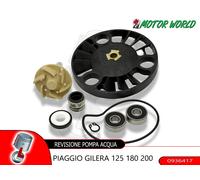 KIT REVISIONE POMPA ACQUA PIAGGIO 125 / 180 / 200 4T 2000 / 2005