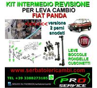 KIT Revisione SNODO Leva Leve Cambio FIAT PANDA 4x4 BRACCI Boccole CUSCINETTI