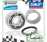 KIT REVISIONE TAMBURO MOZZO FORCELLA RUOTA ANTERIORE APE TM 703 CAR MAX PIAGGIO