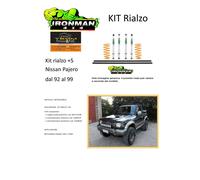 Kit rialzo off road 4x4 Mitsubishi Pajero V20 1992 1999 MOLLE ironMAN + 5cm