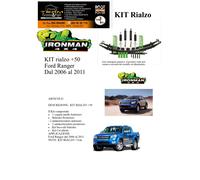 Kit rialzo off road IRONMAN for Ford Ranger dal 2006 al -> 2011 +5 cm