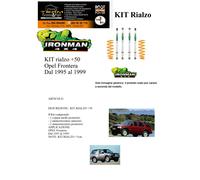 Kit rialzo off road IRONMAN for Frontera Opel dal 1995 al 1999 +5 cm
