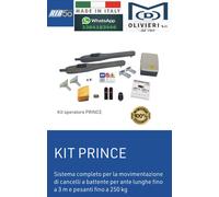 KIT RIB PRINCE AD00738 AUTOMAZIONE CANCELLO BATTENTE