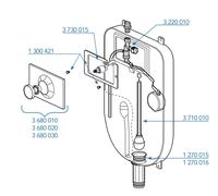 KIT RICAMBI CASSETTA WC P-80 - FAISMILANI