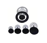 Kit Ricambi Cucina a Gas 10 Pezzi | 5 Bruciatori + 5 Piattelli Compatibili con modelli, Nardi, Ariston, Indeset,Hotpoint Altri Modelli| |Accessori Fornelli Alta Qualità"