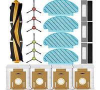 Kit Ricambi ECOVACS N8 T8 T9 N10 Serie Robot 18 Pezzi Spazzole Filtri Panni