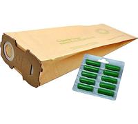 Kit ricambi folletto vk120 vk121- k122-24 sacchetti 20 profumi