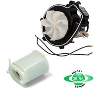 KIT RICAMBI MOTORE + FILTRO SILENZIATORE PER VORWERK FOLLETTO VK120 VK121 VK122