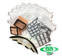 kit ricambi per Folletto VK135 VK136 sacchetti, filri, 1 spazzola e profumi x2