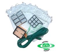 kit ricambi per Folletto VK135 VK136 sacchetti, filri, Cavo e profumi