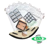 kit ricambi per Folletto VK135 VK136 sacchetti, filri, Spazzola e profumi